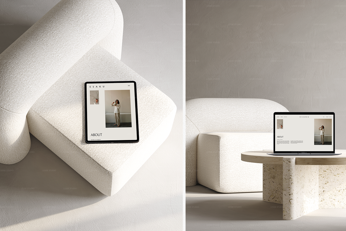 Maison Photo Mockup Bundle, a Mac Mockup by Lesse Studio (Photo 3 of 4)