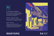 Duotone Gradient Photoshop Effect, a Poster Template by velvetmade.designs (Thumbnail 9 of 10)