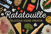 Ratatouille Delicious Scene Creator, a Books & Magazine Mockup by Creative Veila (Thumbnail 1 of 5)