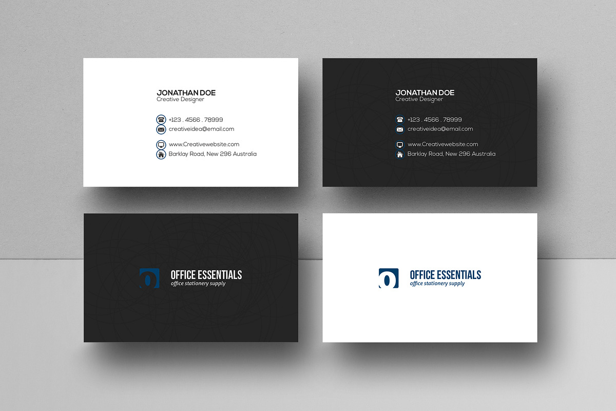 Business Card, a Business Card Template by Genereux Art (Photo 1 of 3)