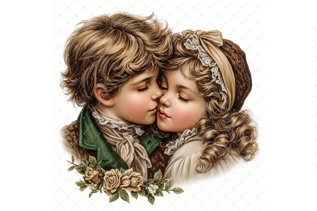 Couple in Love Clipart JPG, a Person Illustration by Memories By Lea (Photo 7 of 19)