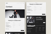 Velisse – Portfolio Website UI Figma, an UI Kit Template by peterdraw (Thumbnail 6 of 6)