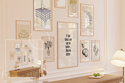 ADELE ROOM | Frame mockup set, a Household Mockup by yuliyuri.studio (Thumbnail 19 of 44)