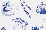 French food illustrations, a Food Illustration by Camille Natton (Thumbnail 5 of 7)
