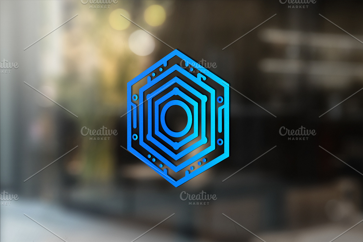 Modern Hexagonal Geometric Tech Logo, a Branding & Logo Template by Vectorium Studio (Photo 6 of 9)