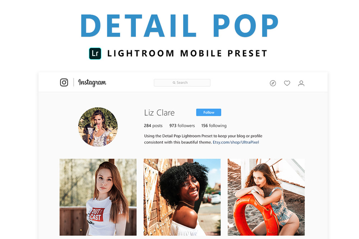 Detail Pop Mobile Lightroom Preset, an Action Add-On by Ultra Pixel (Photo 2 of 9)
