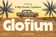 Glofium, a Sans Serif Font by Burntilldead (Thumbnail 2 of 13)