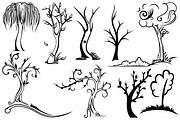 Many trees, a Decorative Illustration by LineworkStock (Thumbnail 2 of 3)