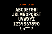 Engine Shop Gothic Sans Serif Font, a Sans Serif Font by Wonder and Wander (Thumbnail 3 of 4)