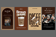 IG Story Templates Caffe Style, a Social Media Template by Al Pavo Studio (Thumbnail 2 of 3)