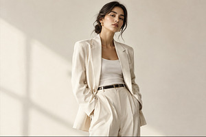 Minimal & Aesthetic Fashion Girl, a Person Photo by Devators