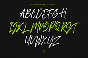 Brandon Matthews Handbrush Script, a Script Font by Creatype Studio (Thumbnail 4 of 9)