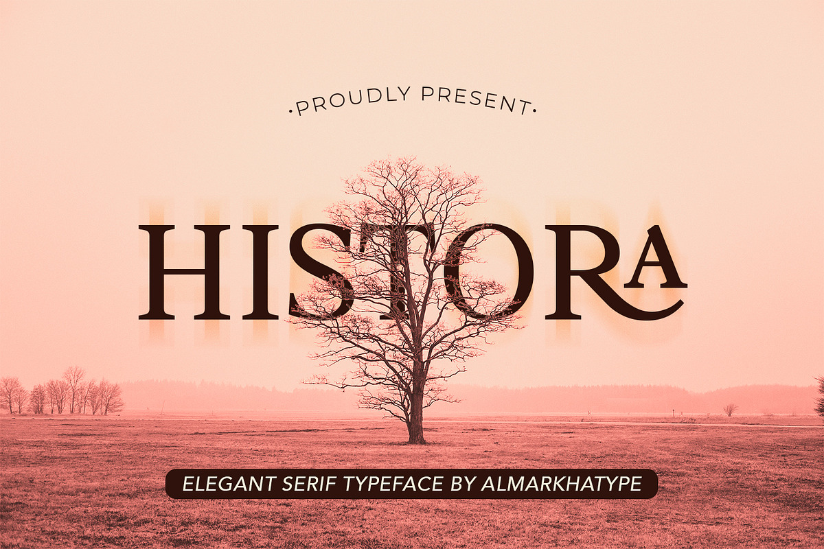 Histora – Classic Roman Serif, a Serif Font by Almarkhatype (Photo 1 of 10)