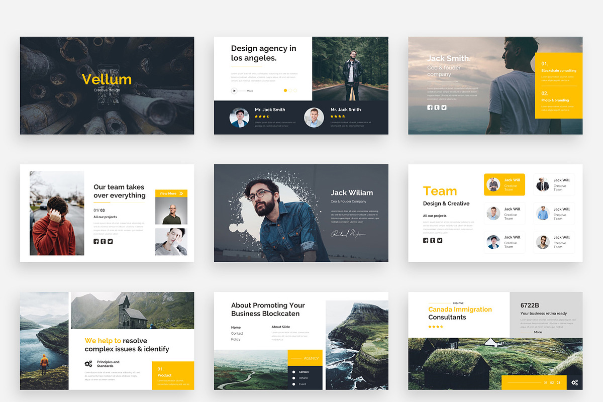 Portal Bundle Powerpoint FULL IMAGES, a Presentation Template by One Percent Studio (Photo 14 of 28)