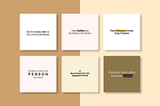 POSITIVE 50 INSTAGRAM POST TEMPLATE, a Social Media Template by RB Boutique (Thumbnail 10 of 10)