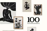 100 | Body Flora Poster Builder, an Object Graphic by KetteCreate (Thumbnail 5 of 20)