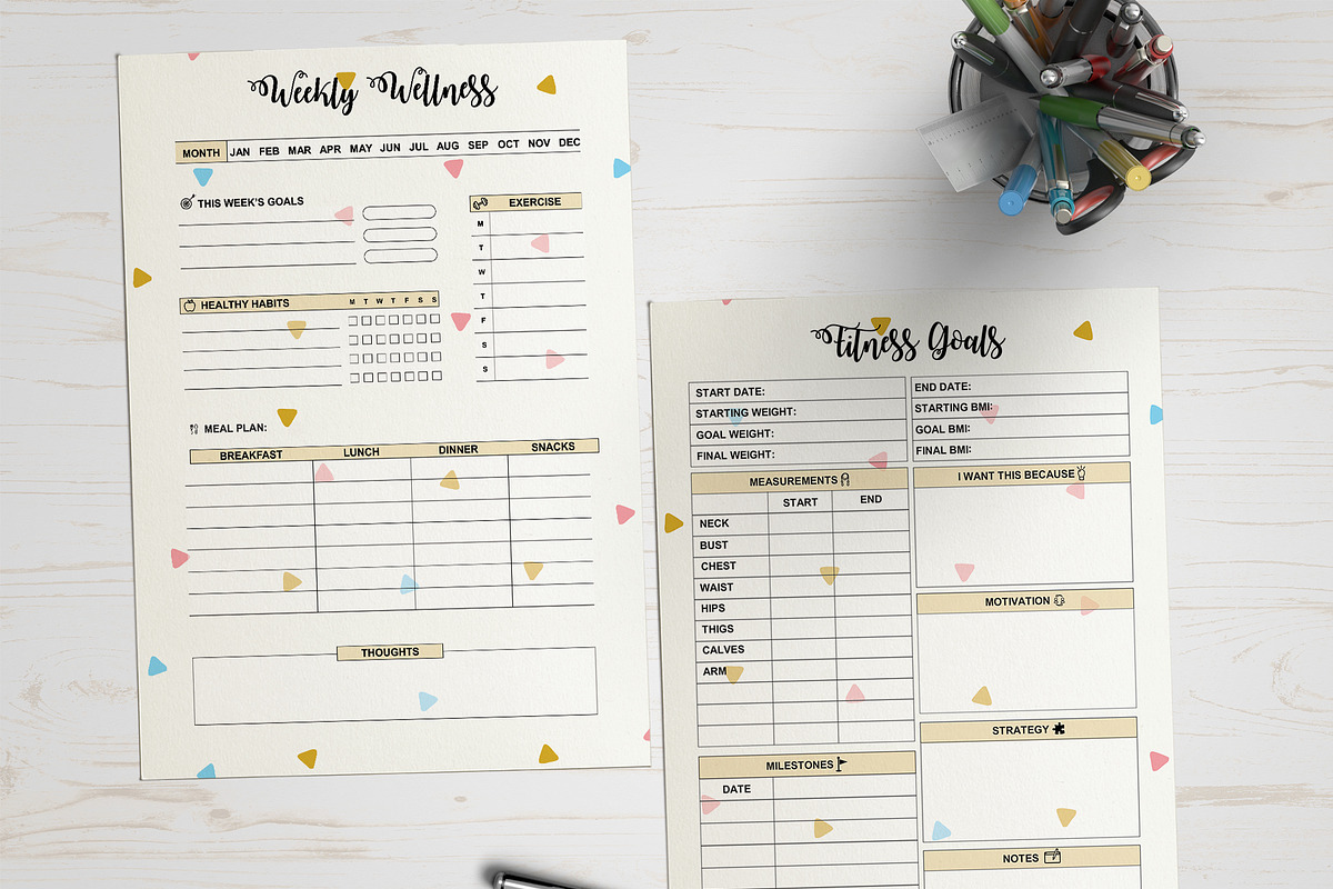 Weight Loss & Diet Tracker, a Templates & Theme by Wow Designs (Photo 8 of 9)