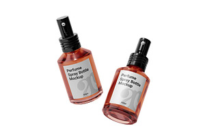 Perfume Spray Bottle Mockup, a Product Mockup by Akebareee