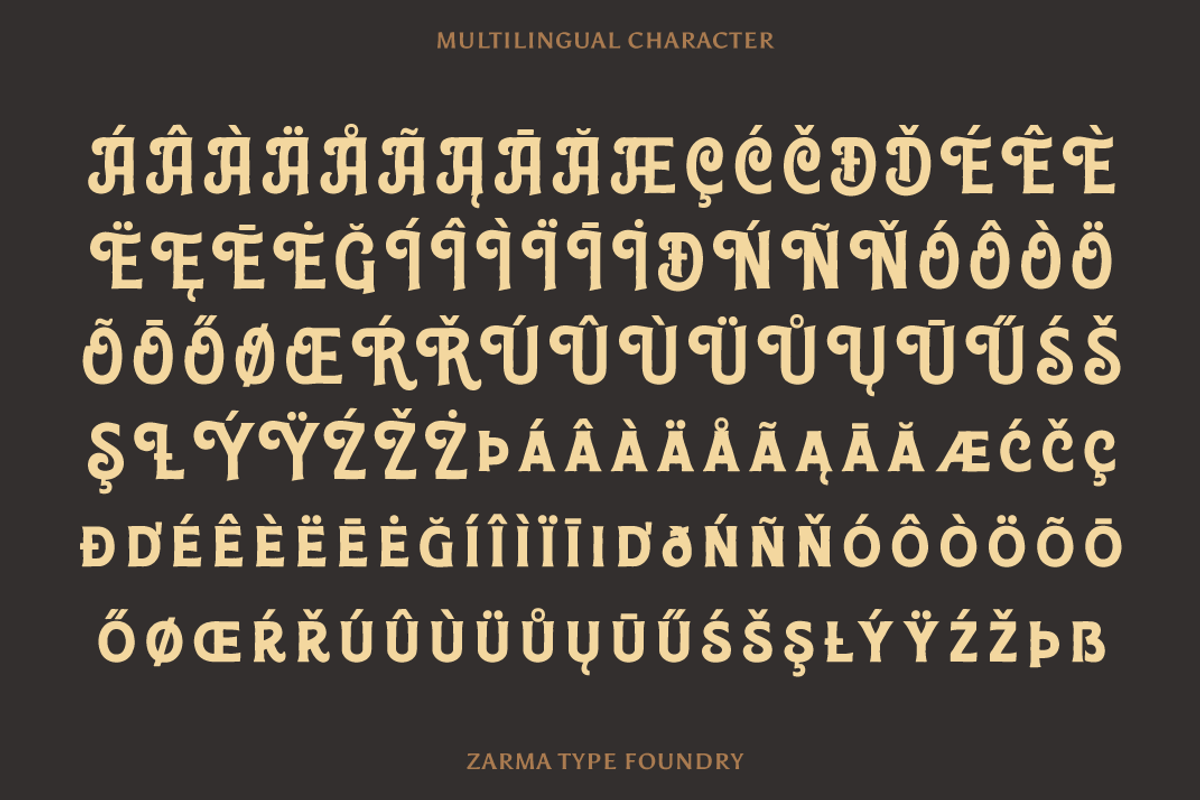 Anerome - Vintage Display Font, a Serif Font by Zarma Type (Photo 11 of 12)