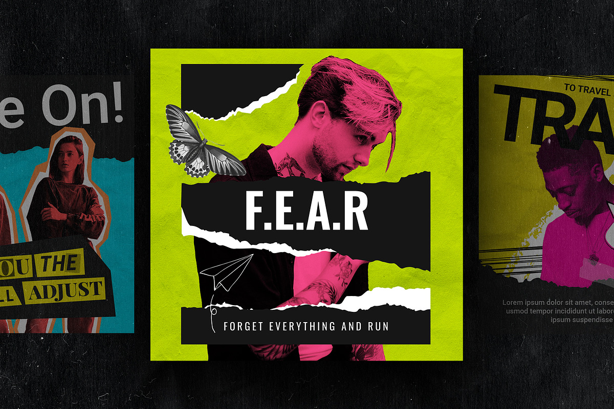 Duotone Instagram Templates, a Social Media Template by Pixflow (Photo 2 of 8)