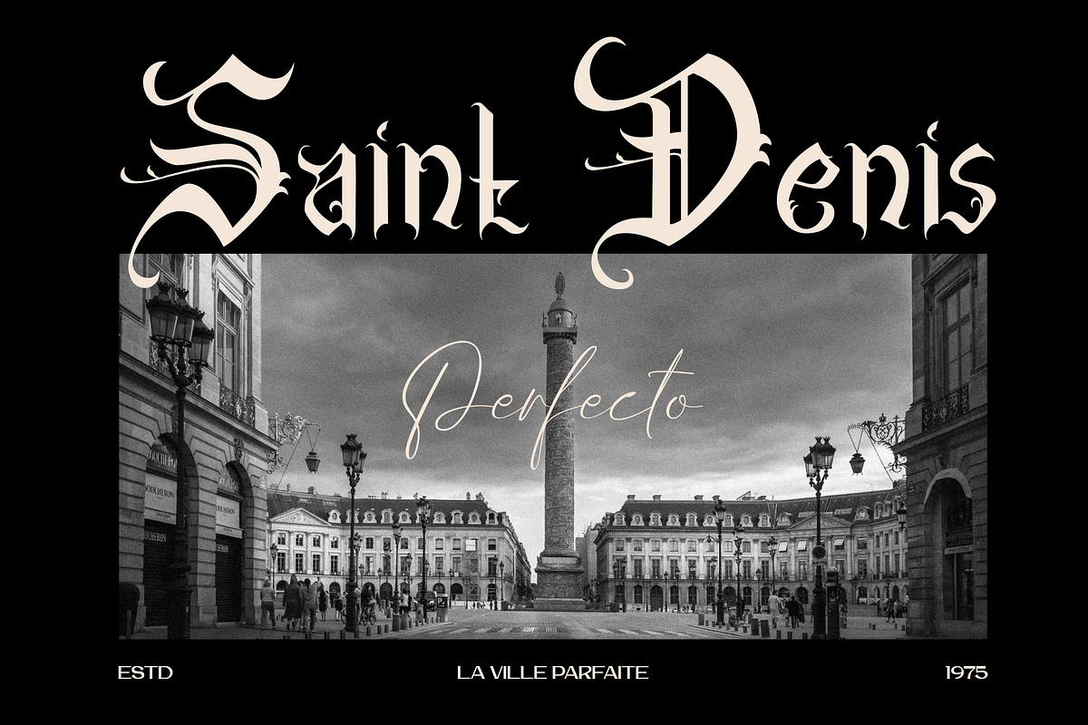 Bersavet, a Blackletter Font by Marvadesign (Photo 2 of 8)