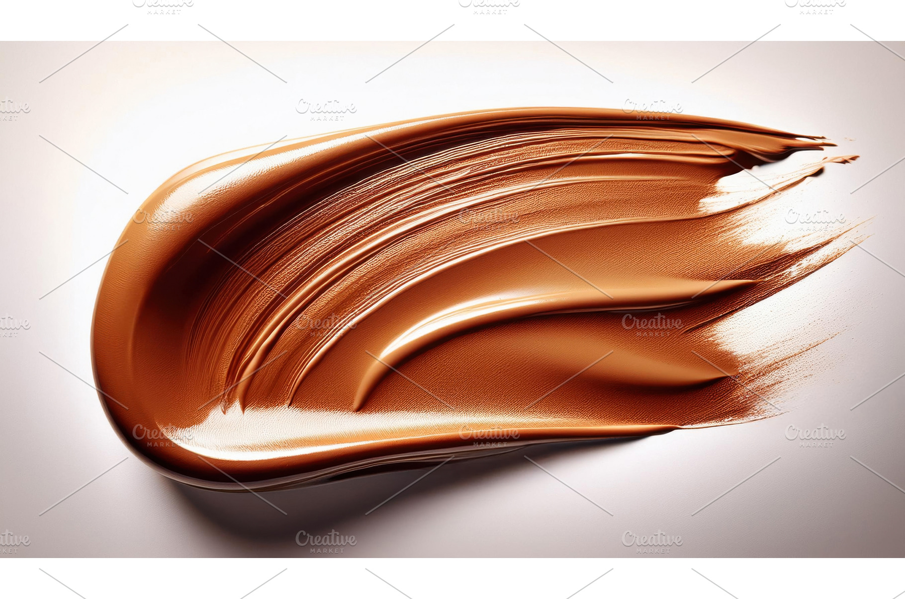 Dynamic stroke of metallic bronze, an Abstract Photo by Igor Tichonow