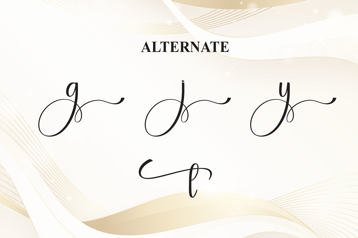 Elegant | Script Font, a Handwritten Font by Scratchones (Photo 8 of 9)