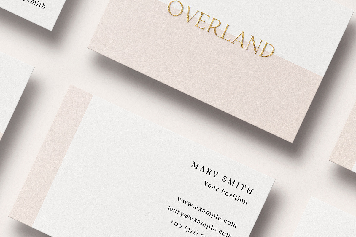 Business Card Mockup Template Logo, a Business Card Template by PrintPixel (Photo 6 of 8)