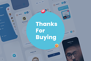 Q Message (figma), an App Template by Nik Design (Thumbnail 10 of 10)