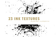 Vector Ink/Paint Splatters, a Texture Graphic by Thomas Ramey Designs (Thumbnail 1 of 4)