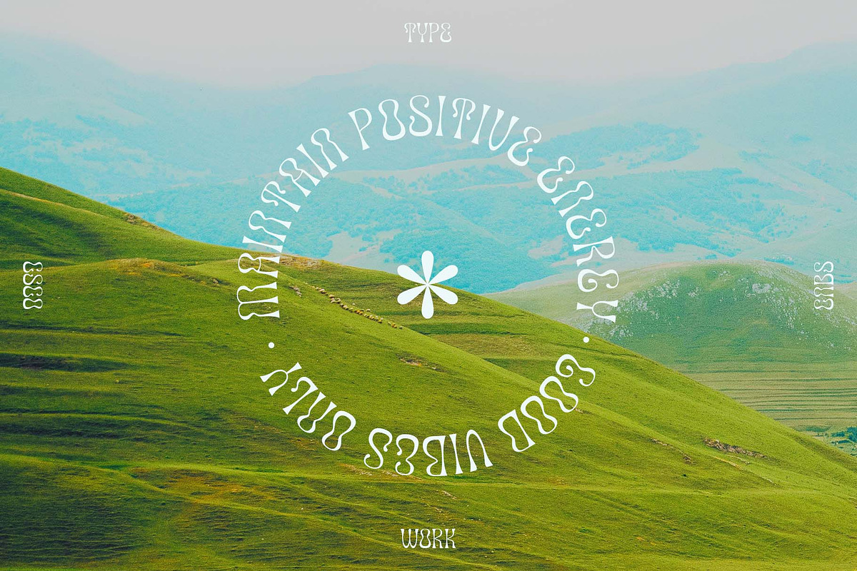 Canobis - Psychedelic Typeface, a Font by Craft Supply Co. (Photo 3 of 8)