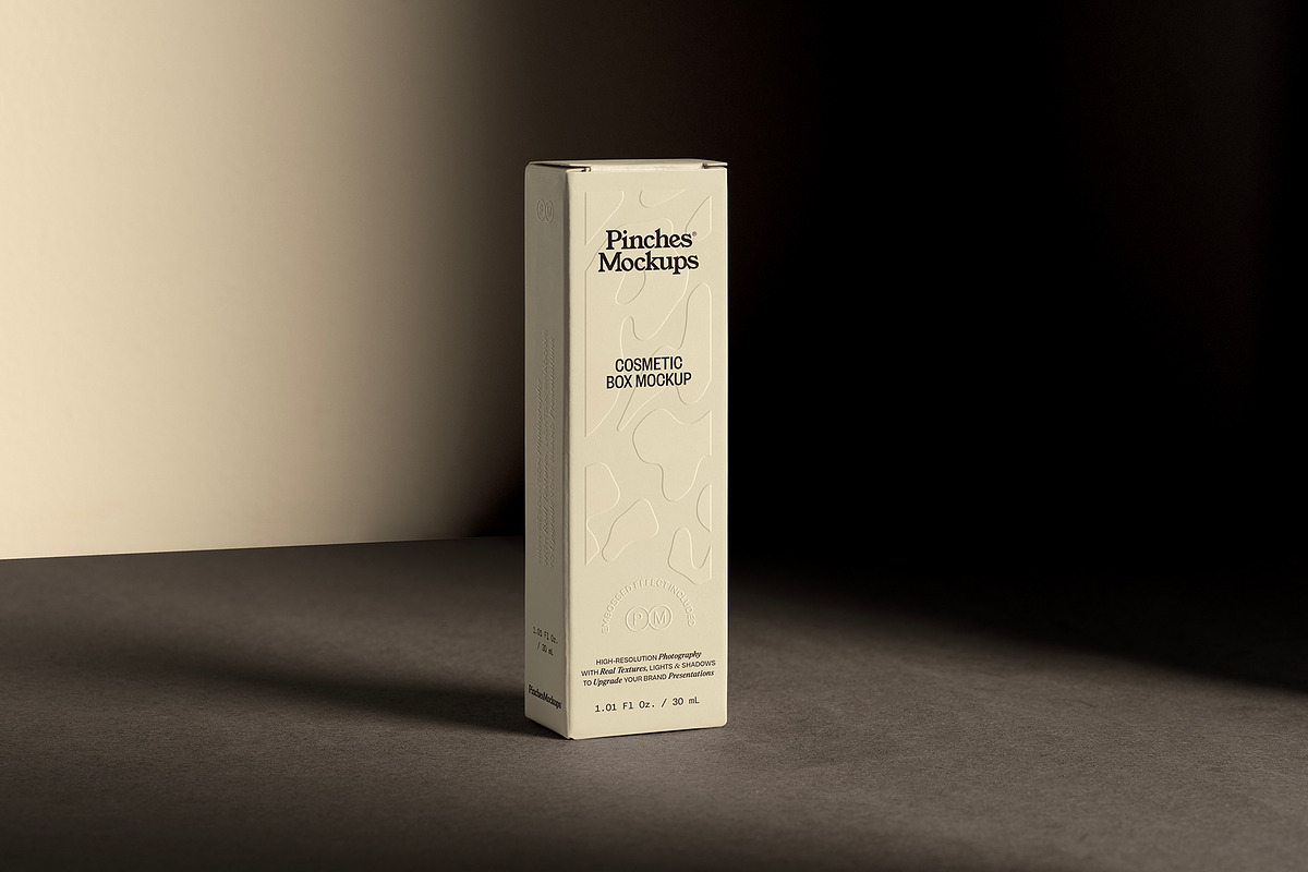 Embossed Box Mockup PMBM23, a Packaging Mockup by PinchesMockups© (Photo 5 of 9)