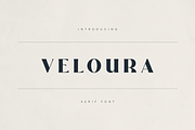 Veloura Serif Font – Elegant Type, a Serif Font by Only Fonts (Thumbnail 1 of 11)