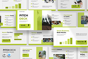 Pitch Deck - Keynote Template, a Presentation Template by QR Design Studio (Thumbnail 1 of 3)