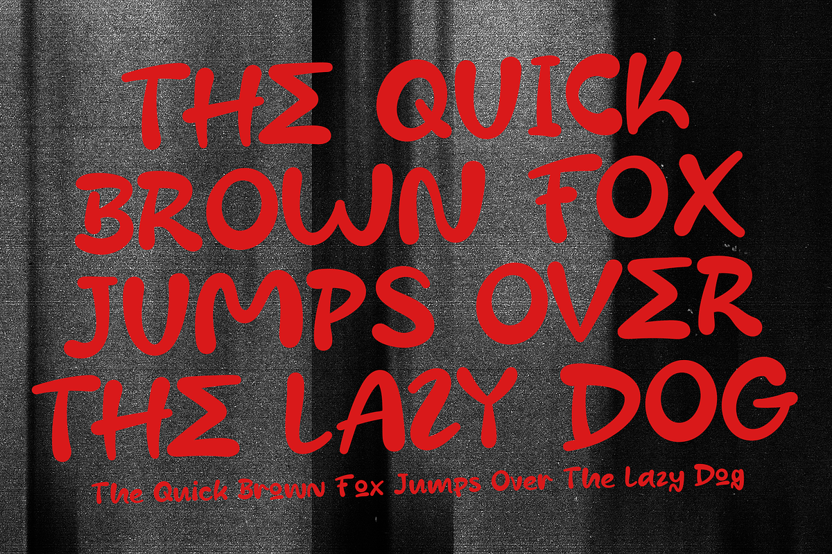 Kefaro - Graffiti Display Font, a Handwritten Font by Indotype Foundry (Photo 4 of 10)