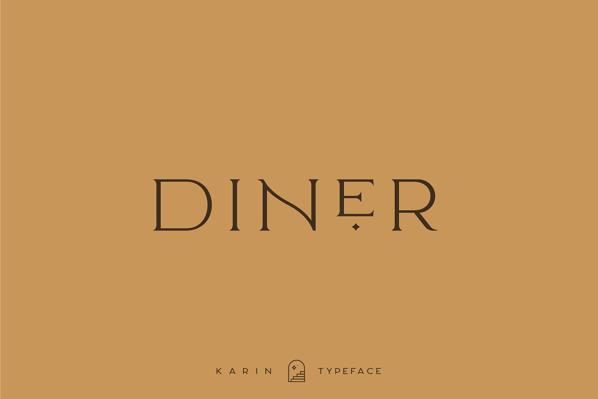 Elegant Karin - Stylish Typeface, a Serif Font by Kaligra.co (Photo 10 of 28)