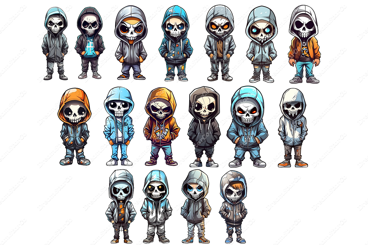 skeleton costume,halloween art, an Object Graphic by DreamerStarCo (Photo 2 of 7)