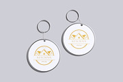 Key Ring Mockup, a Product Mockup by Riel Concept (Thumbnail 4 of 5)