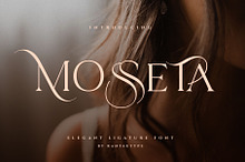 Mosseta Elegant Ligature Display