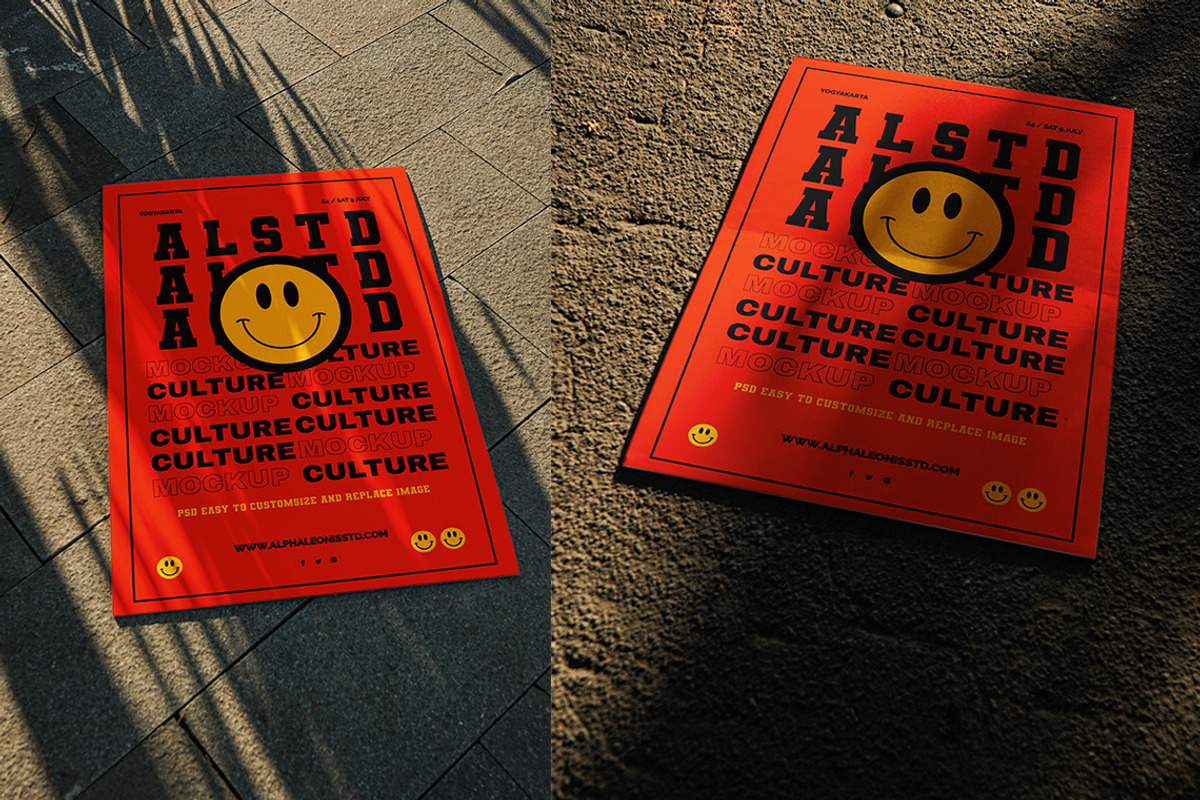 Mockup Poster Urban Pack 5, an Advertising Mockup by Alphaleonis_std (Photo 4 of 6)