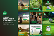15 Golf Social Media, a Social Media Template by Sincerely Media (Thumbnail 1 of 7)
