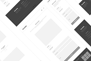 Axure responsive Corporate template3, a Wireframe Template by Humble UX (Thumbnail 2 of 6)