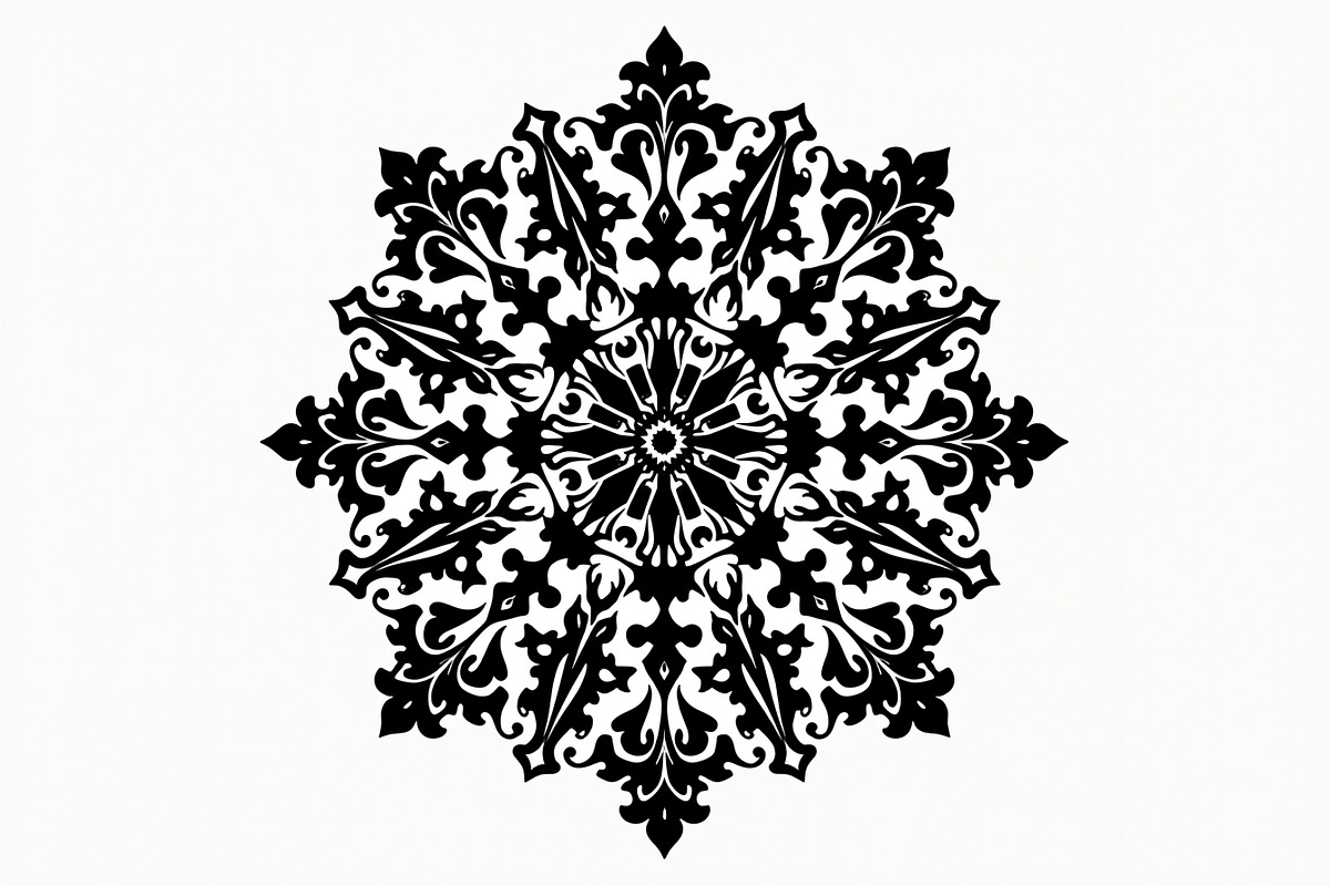 Mandala Ornament Bundle, an Illustration by Gfx_Store (Photo 6 of 9)