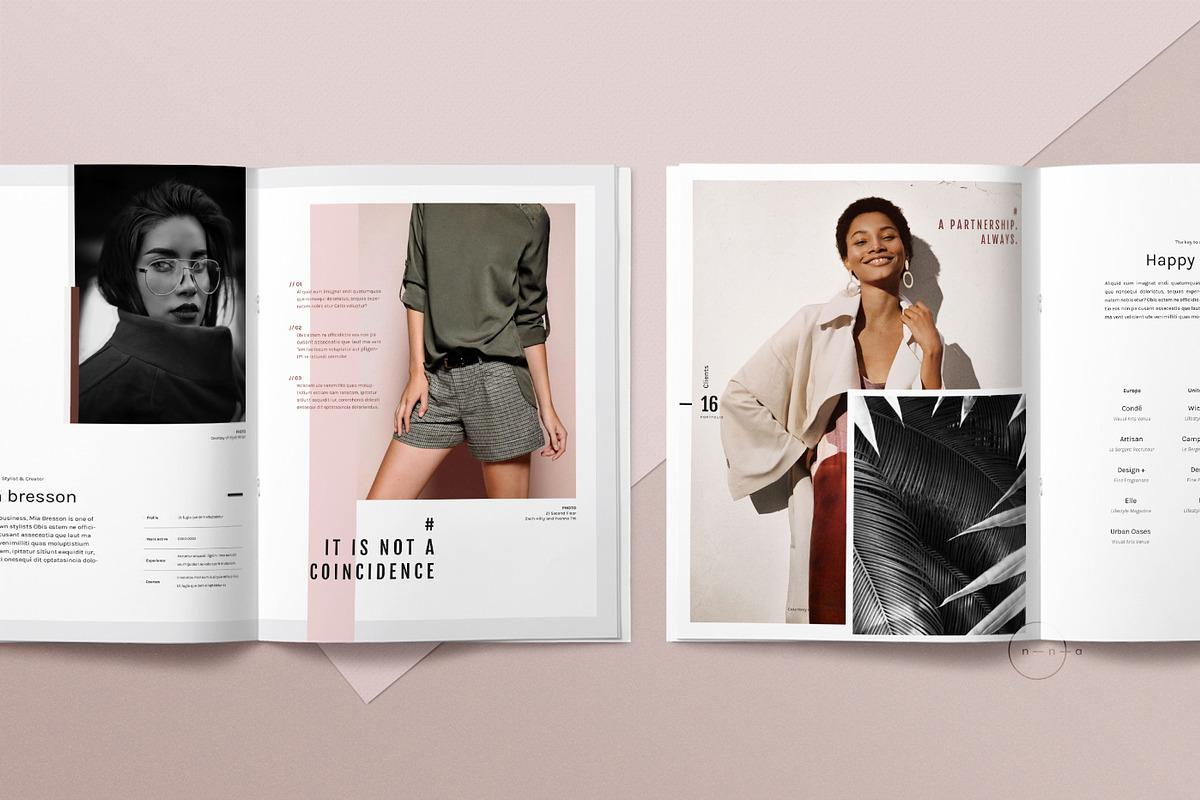 Portfolio & Catalog • Mïa, a Magazine Template by Nonola (Photo 3 of 8)