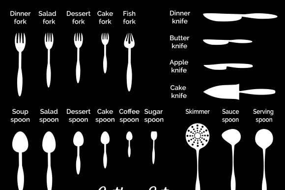 Vector Cutlery Icons
