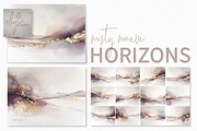 Misty Mauve Horizons, a Decorative Illustration by rileyBgraphics (Thumbnail 1 of 7)