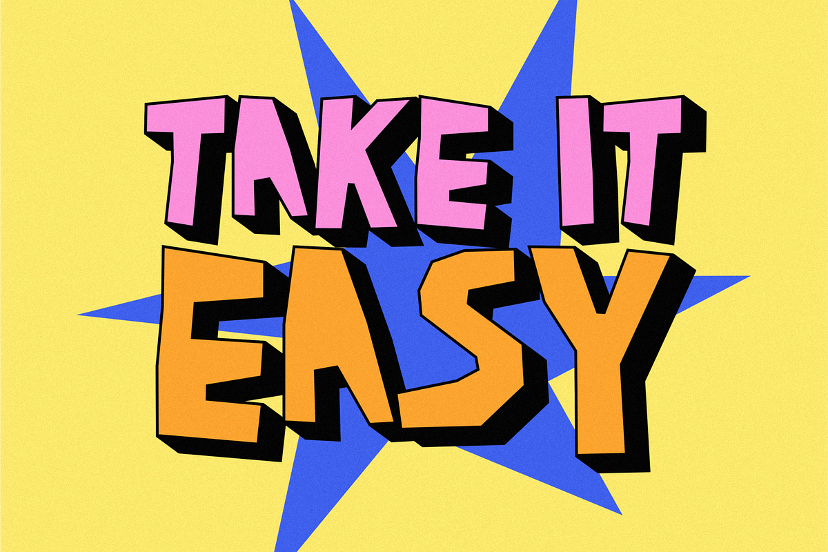 Monday Crunchy Quirky Cutout Font, a Handwritten Font by 24Design Studios (Photo 4 of 9)