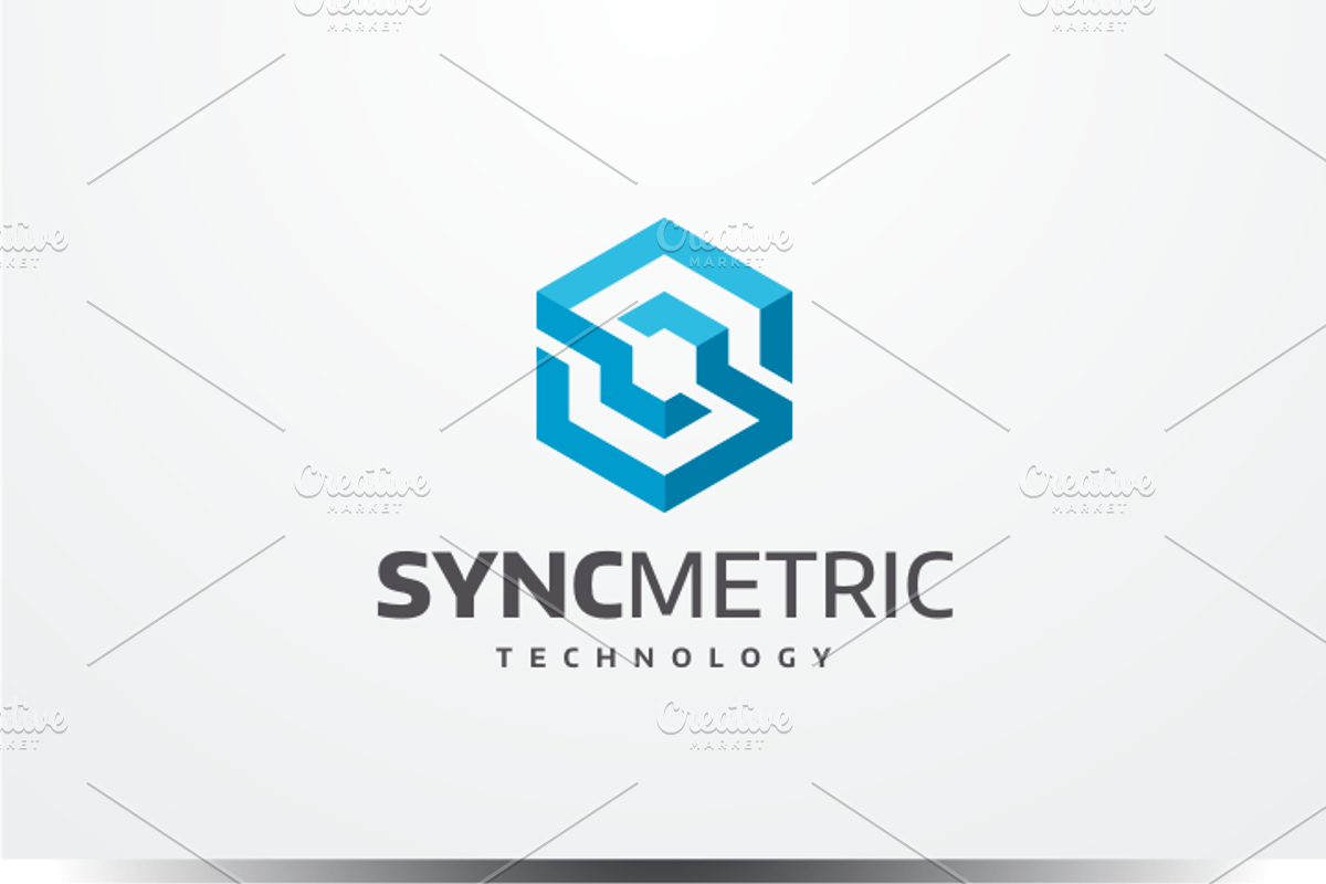 Sync metric - Letter S Logo, a Branding & Logo Template by yopie (Photo 1 of 5)