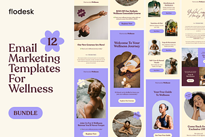 Flodesk Wellness Email Templates