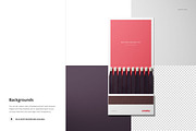 Matches Mockup Set, a Packaging Mockup by Creatsy (Thumbnail 9 of 11)